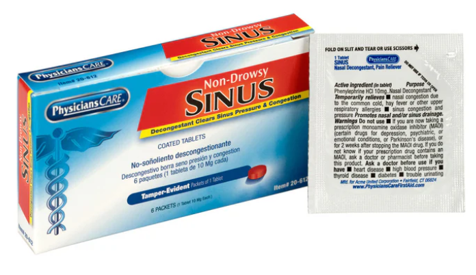 First Aid - Allergy & Sinus